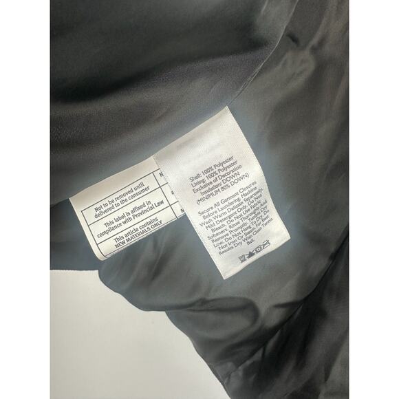 Eddie Bauer Black Goose Down Puffer Vest Full Zip Quilted EB650 Men's Size Large - Picture 5 of 8